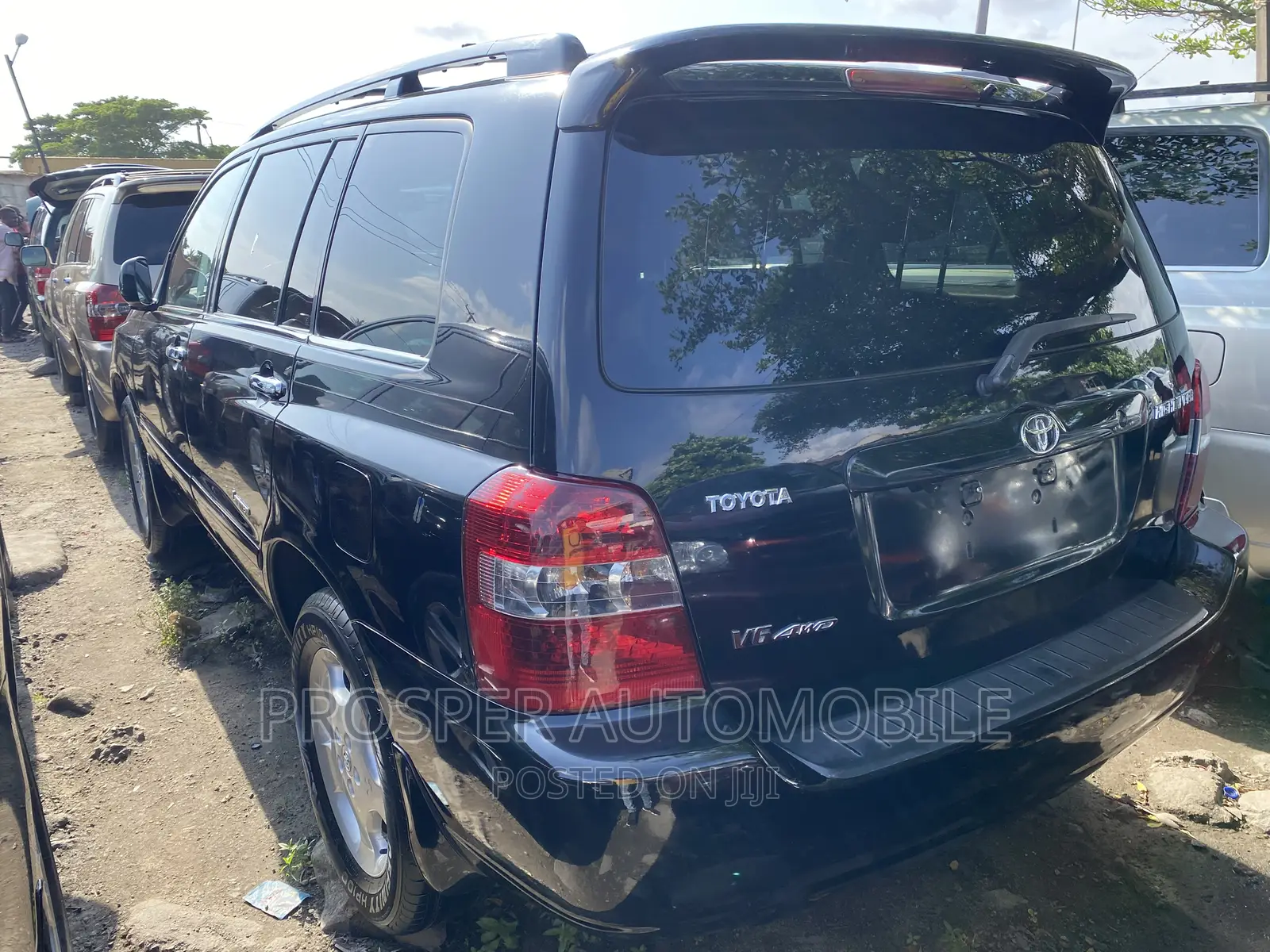 Toyota Highlander Limited V6 4x4 2007 Black