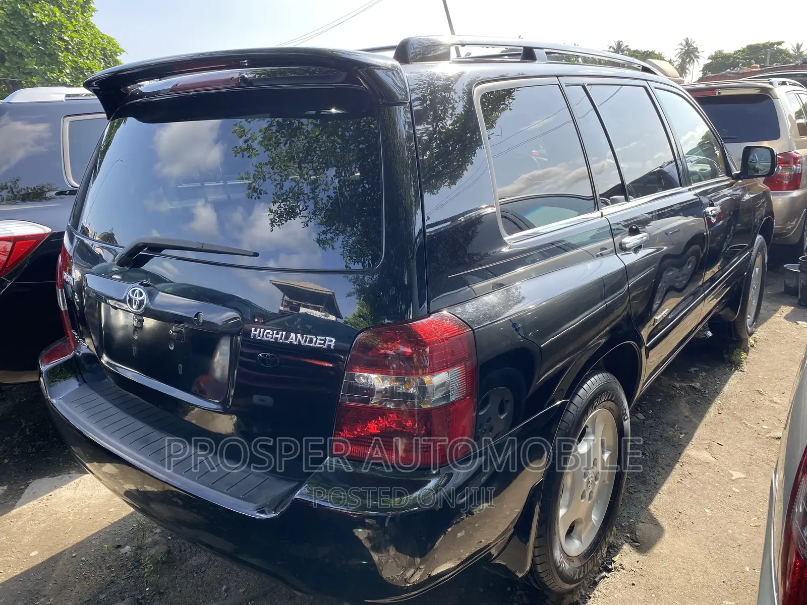 Toyota Highlander Limited V6 4x4 2007 Black