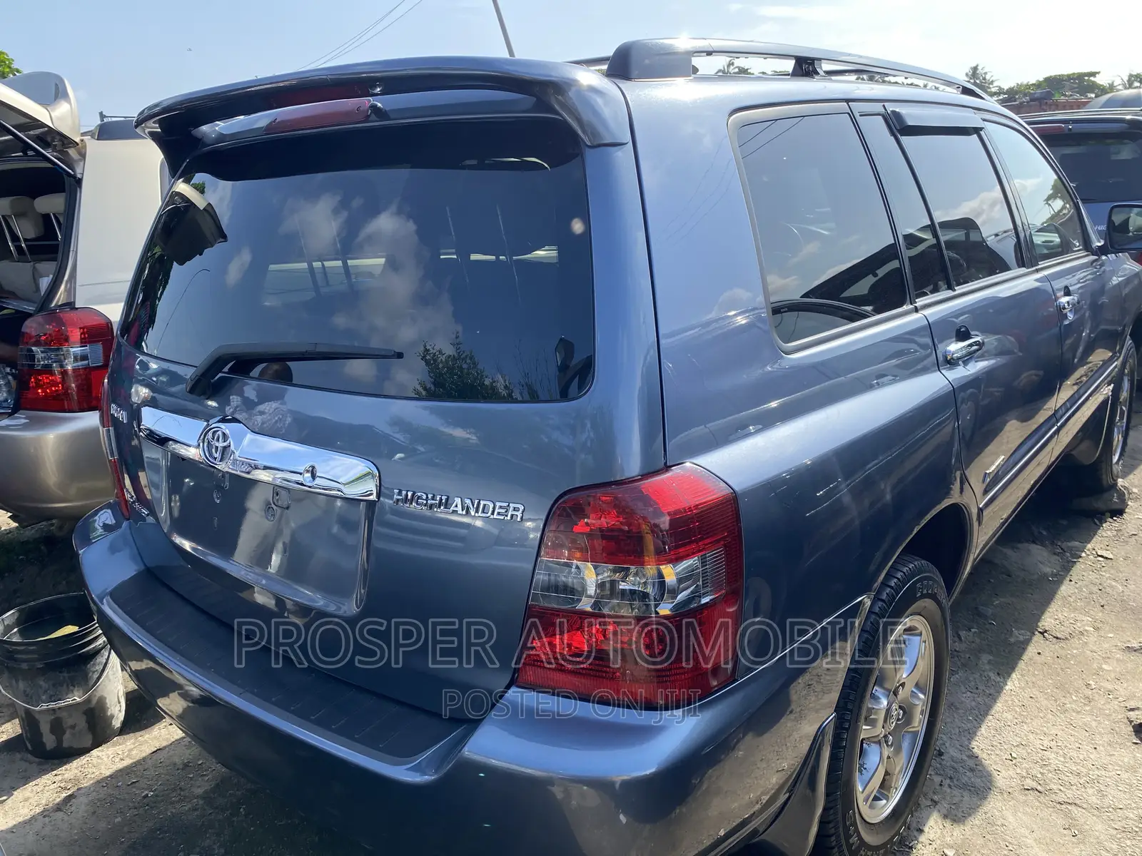Toyota Highlander Limited V6 2007 Gray