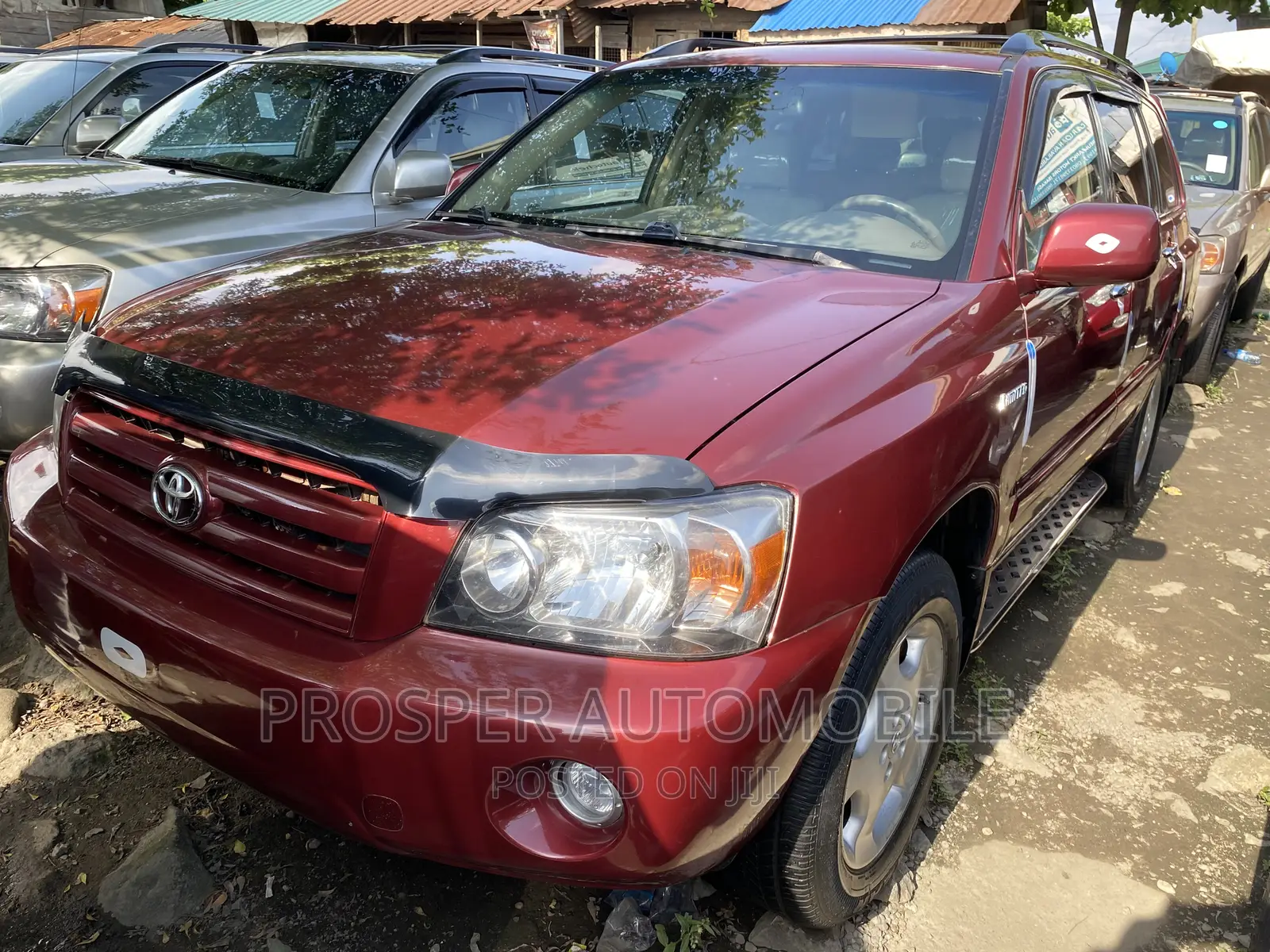 Toyota Highlander Limited V6 2007 Red