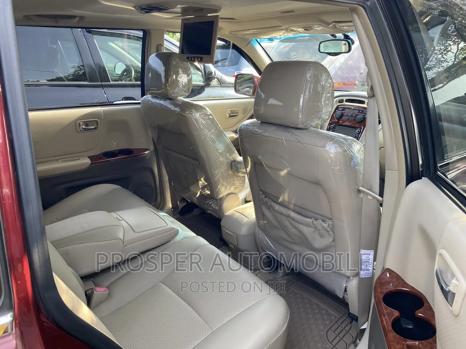 Toyota Highlander Limited V6 2007 Red