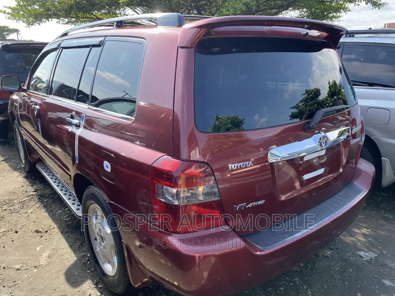 Toyota Highlander Limited V6 2007 Red