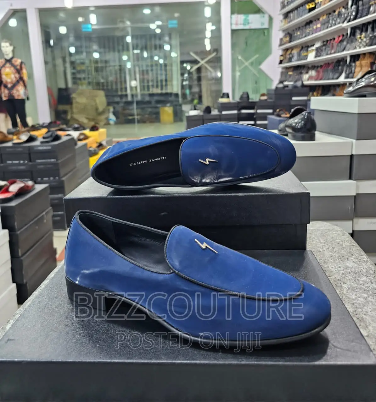 Original Italian Zanotti Loafers Available in Store