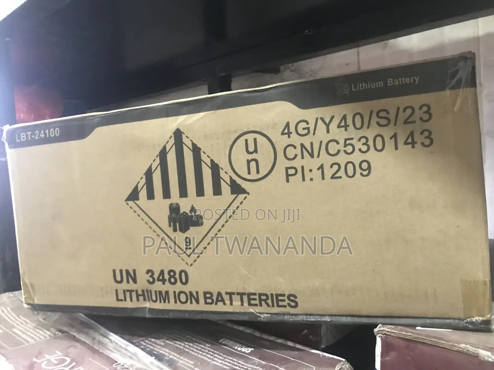 2.5kwh 24v C Worth Lithium Ion Battery