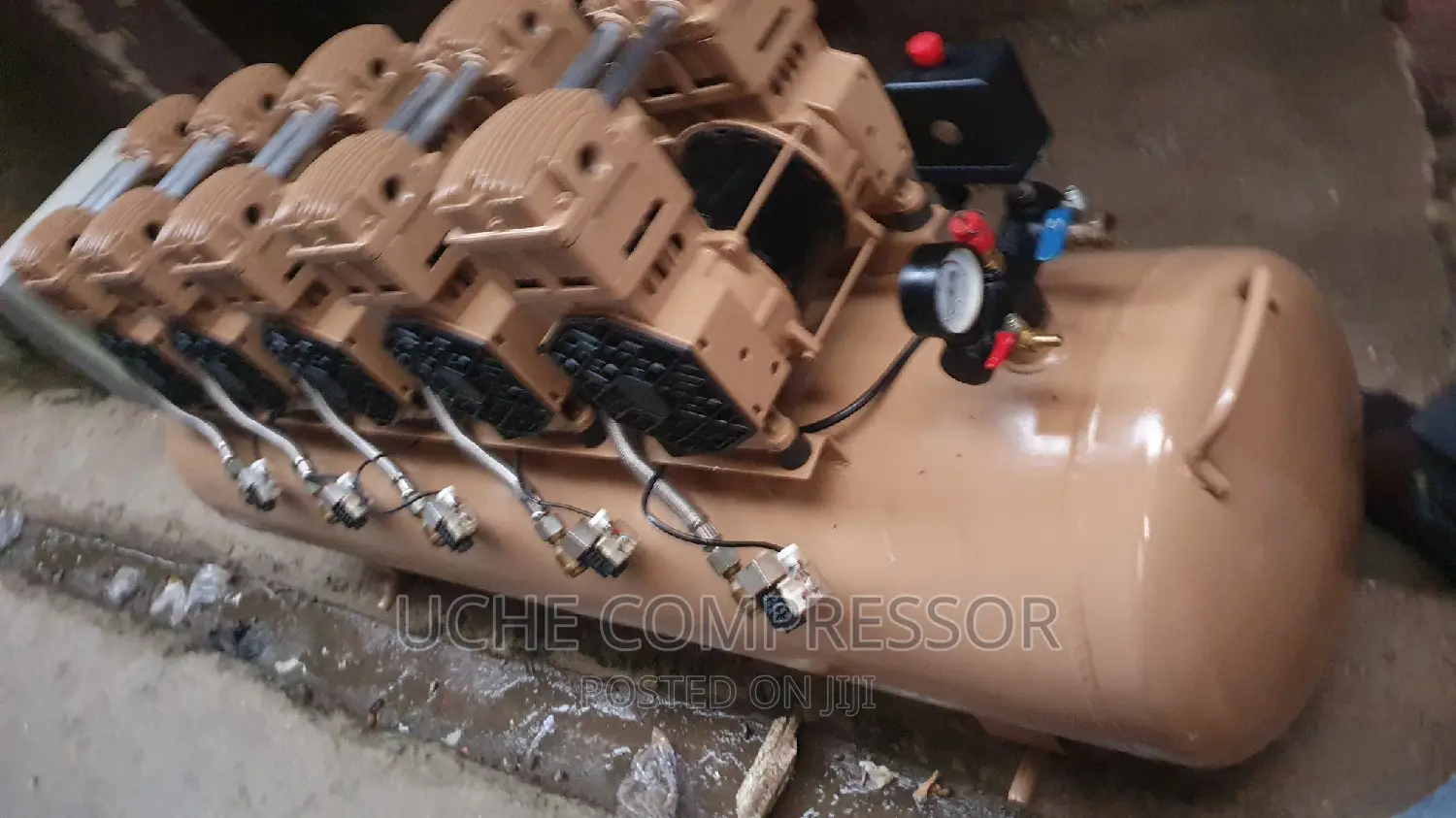 Oli Free Air Compressor 230l 5head