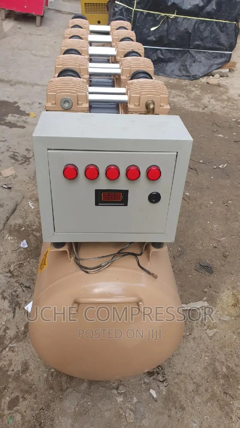 Oli Free Air Compressor 230l 5head