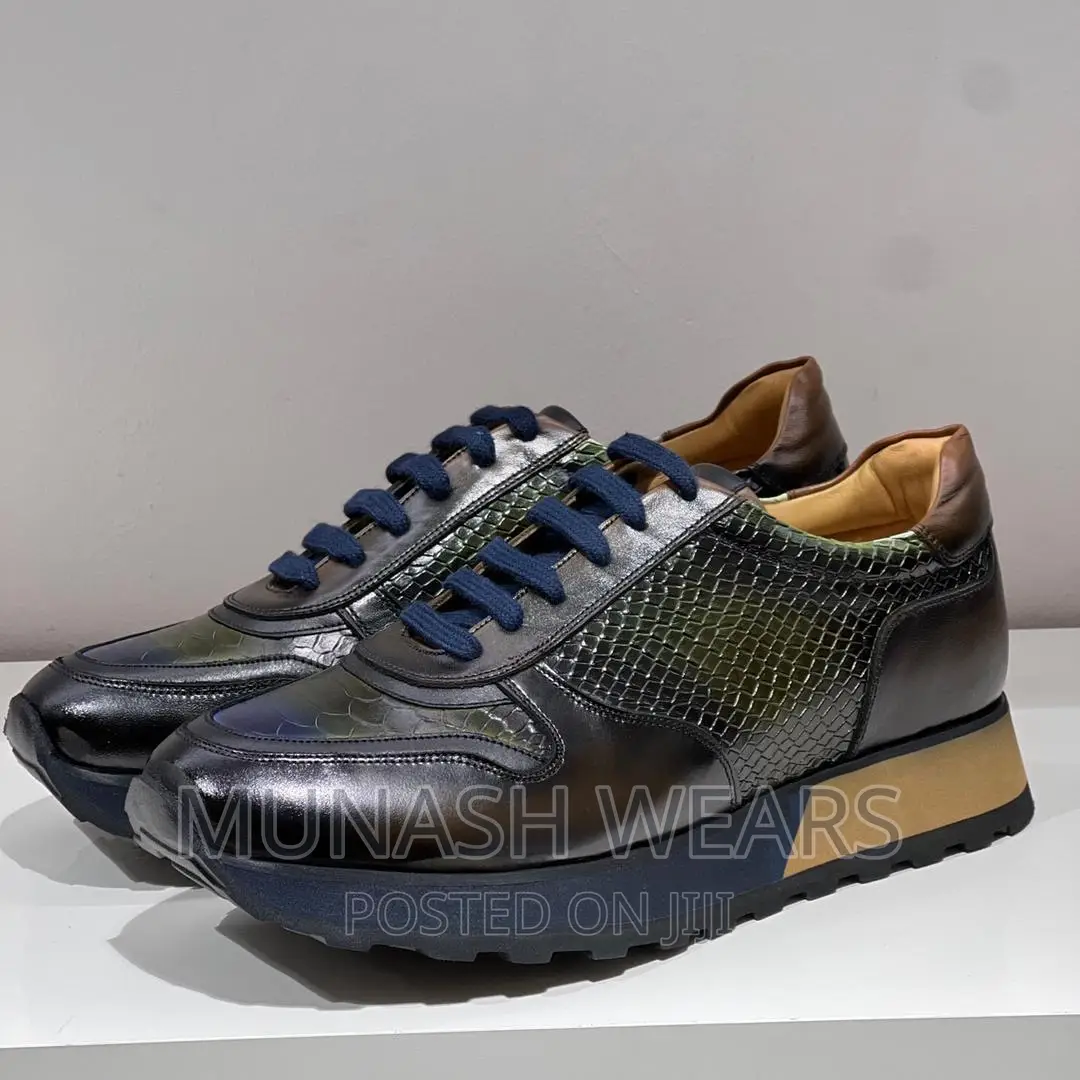 Italian Leather Moreschi Sneakers