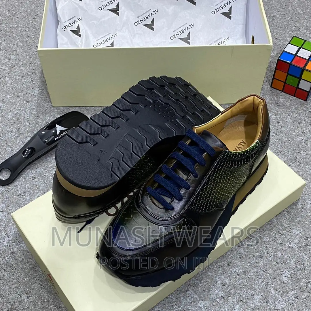 Italian Leather Moreschi Sneakers