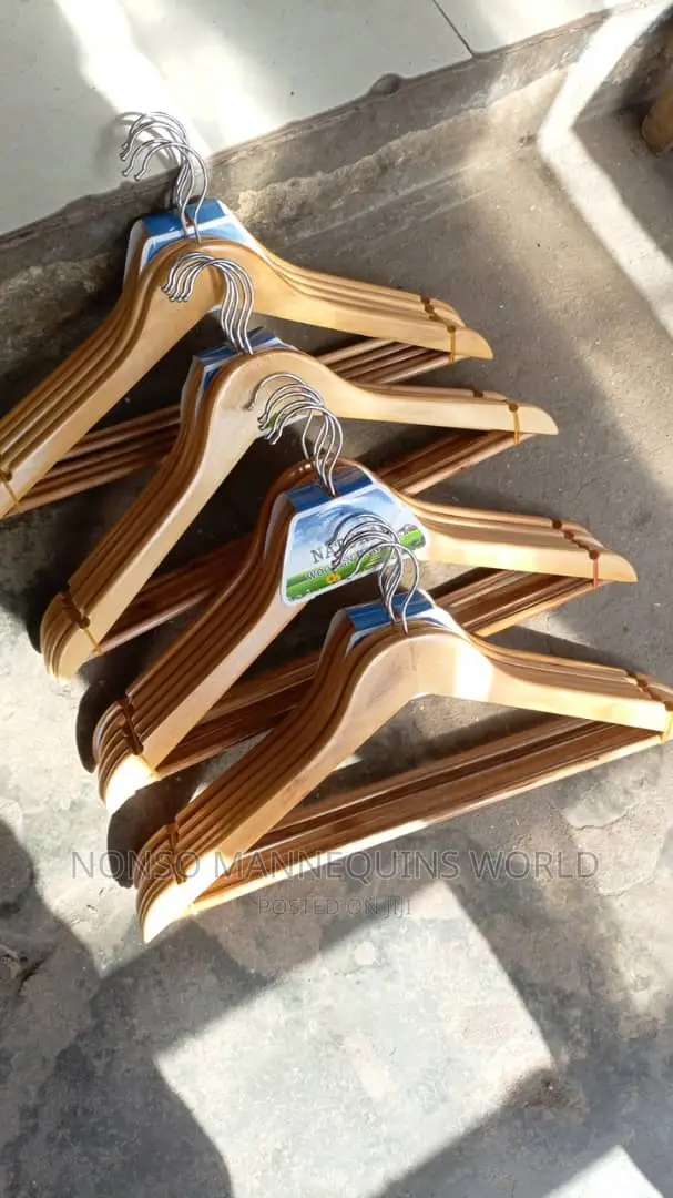 New Imported Wooden Clothes Hangers