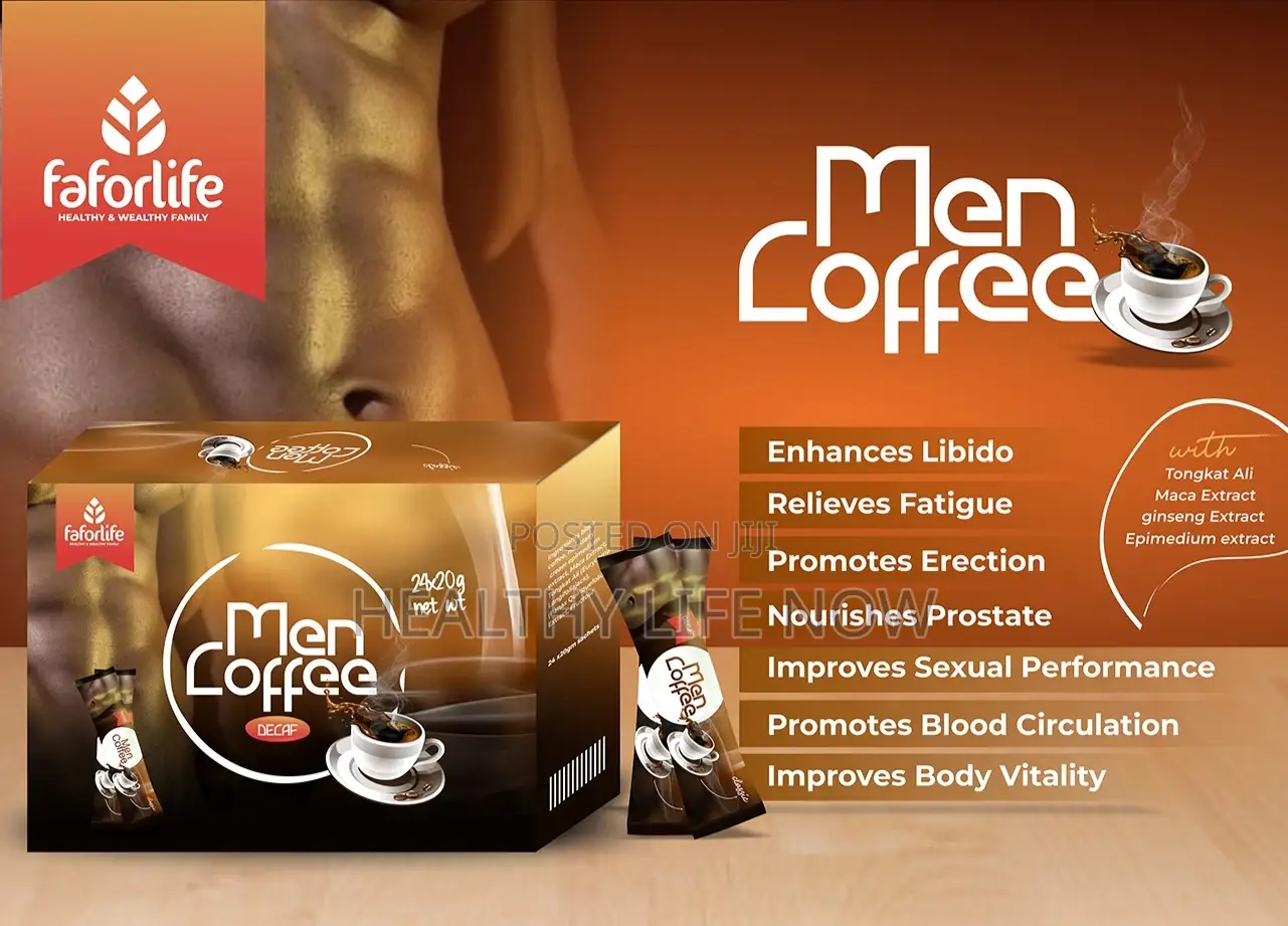 Men Coffee Nourishes Prostate Care and Wellness