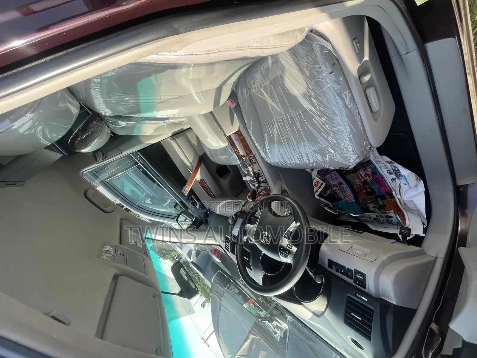 Toyota Highlander Limited 3.5l 4WD 2013 Burgundy