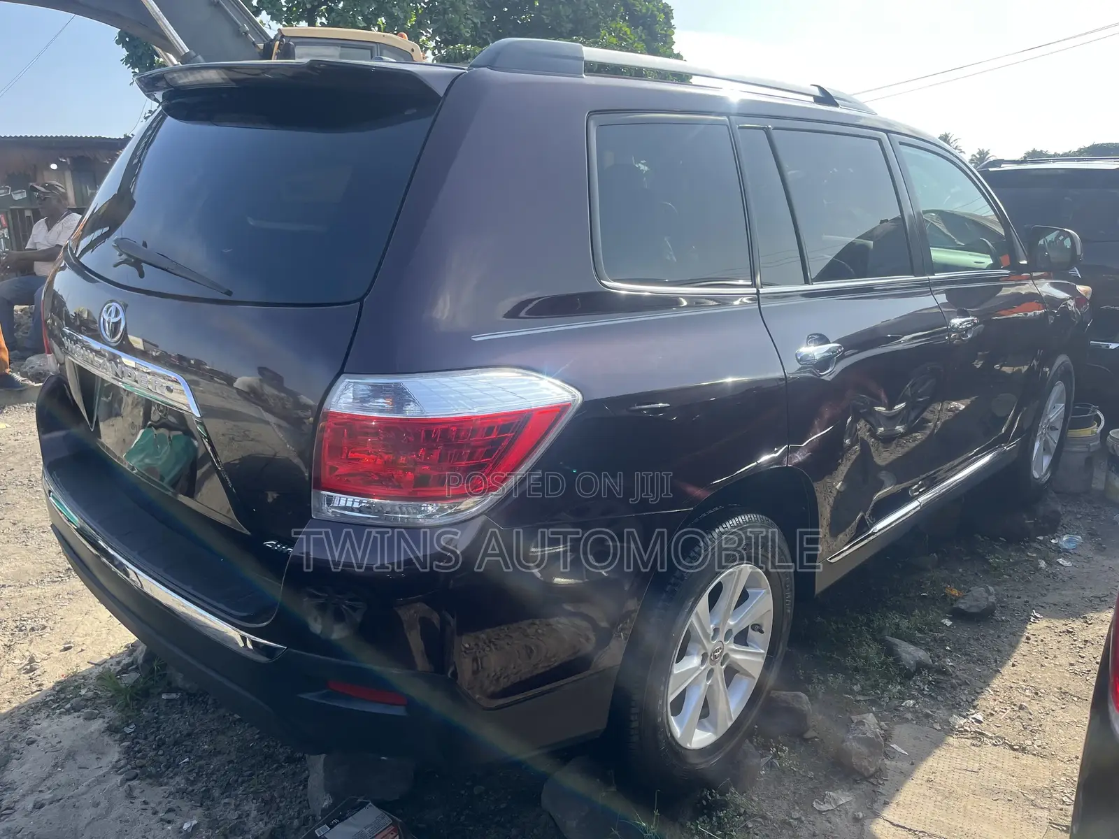 Toyota Highlander Limited 3.5l 4WD 2013 Burgundy