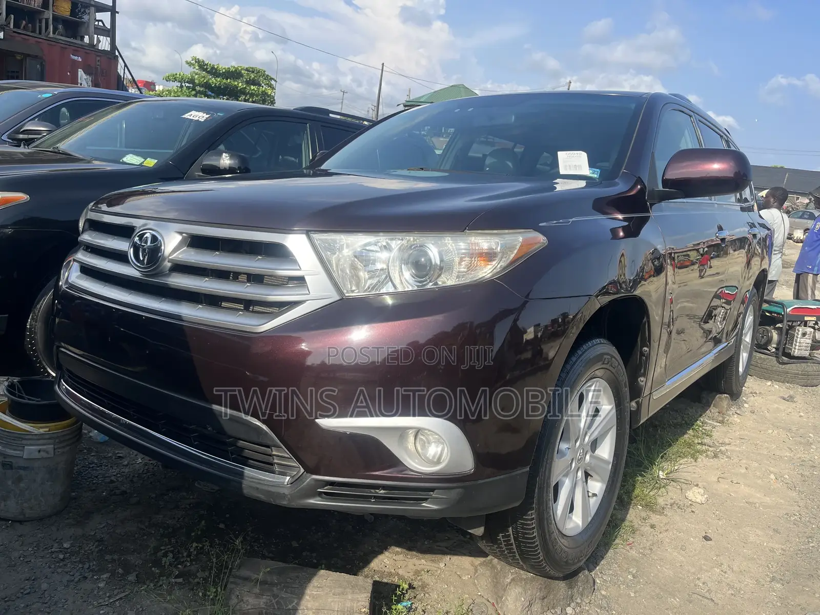 Toyota Highlander Limited 3.5l 4WD 2013 Burgundy