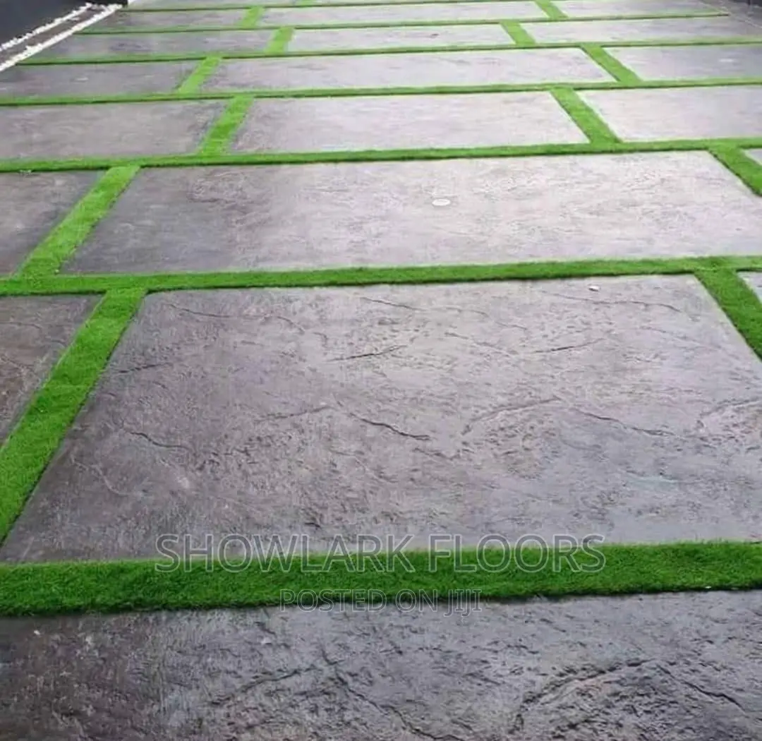 Foreign Stamp Concrete Floor