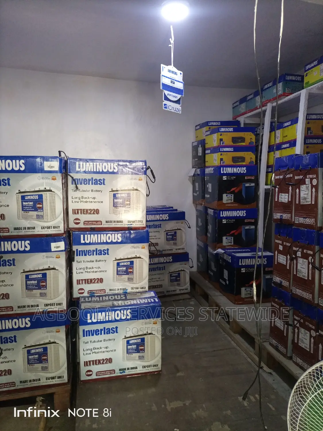 220arms Luminous Batteries