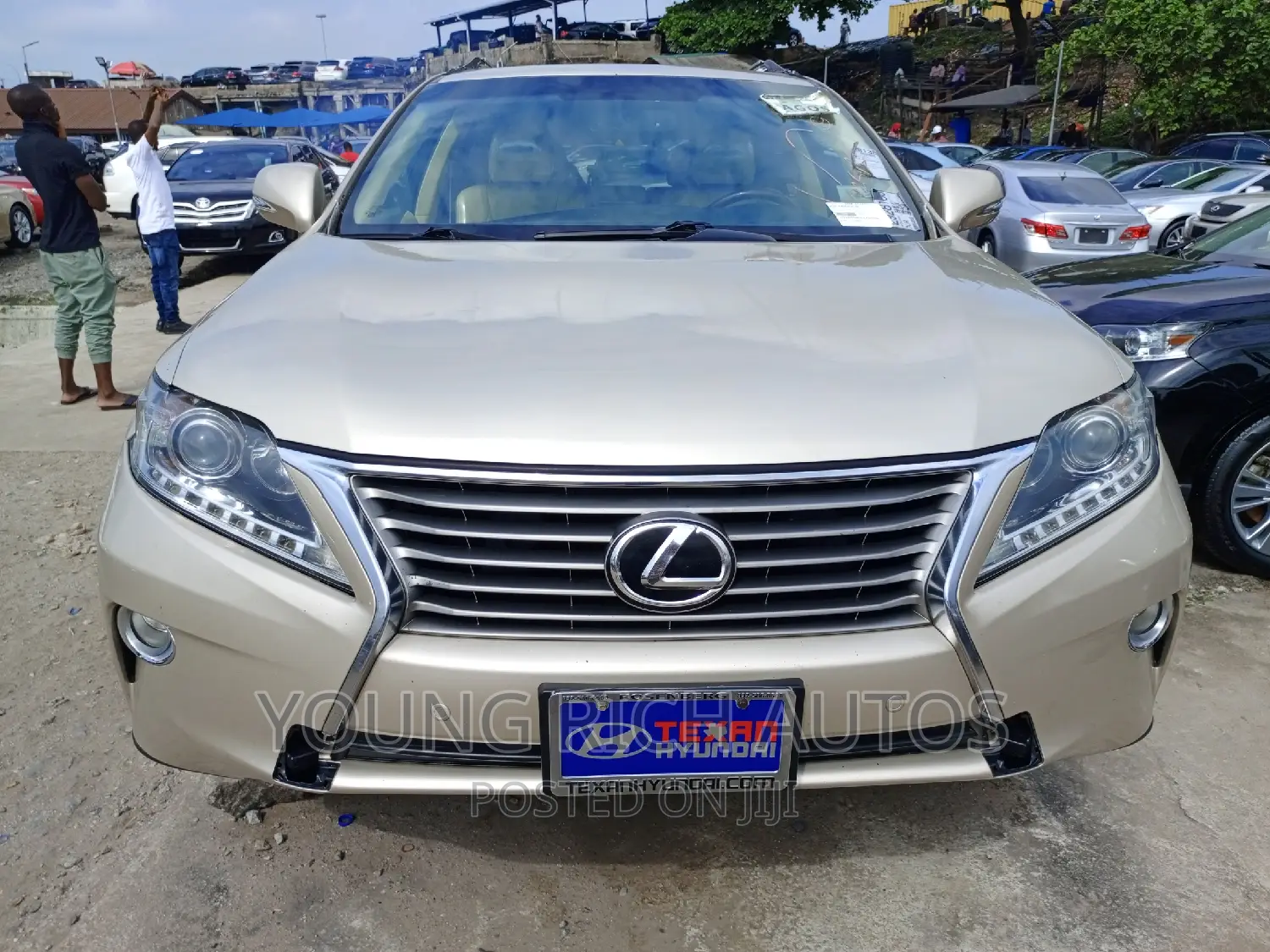 Lexus RX 350 2014 Gold