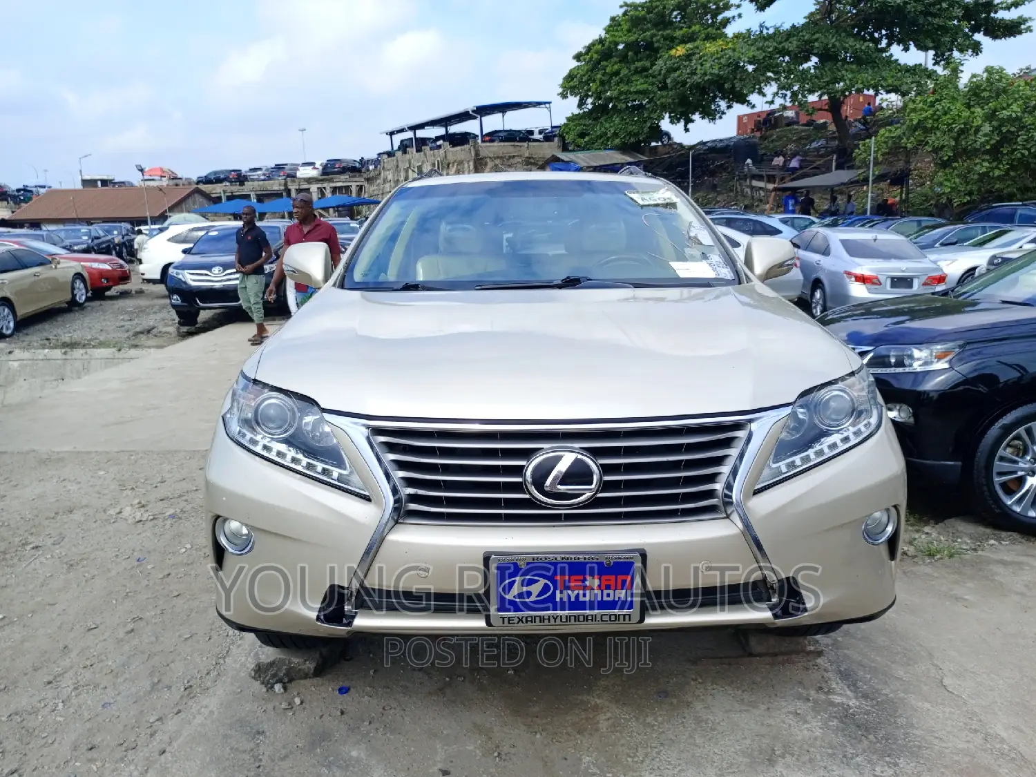 Lexus RX 350 2014 Gold