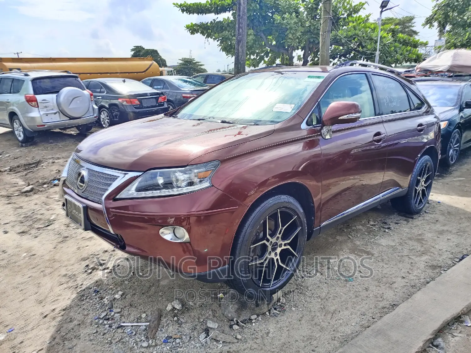 Lexus RX 2014 Red