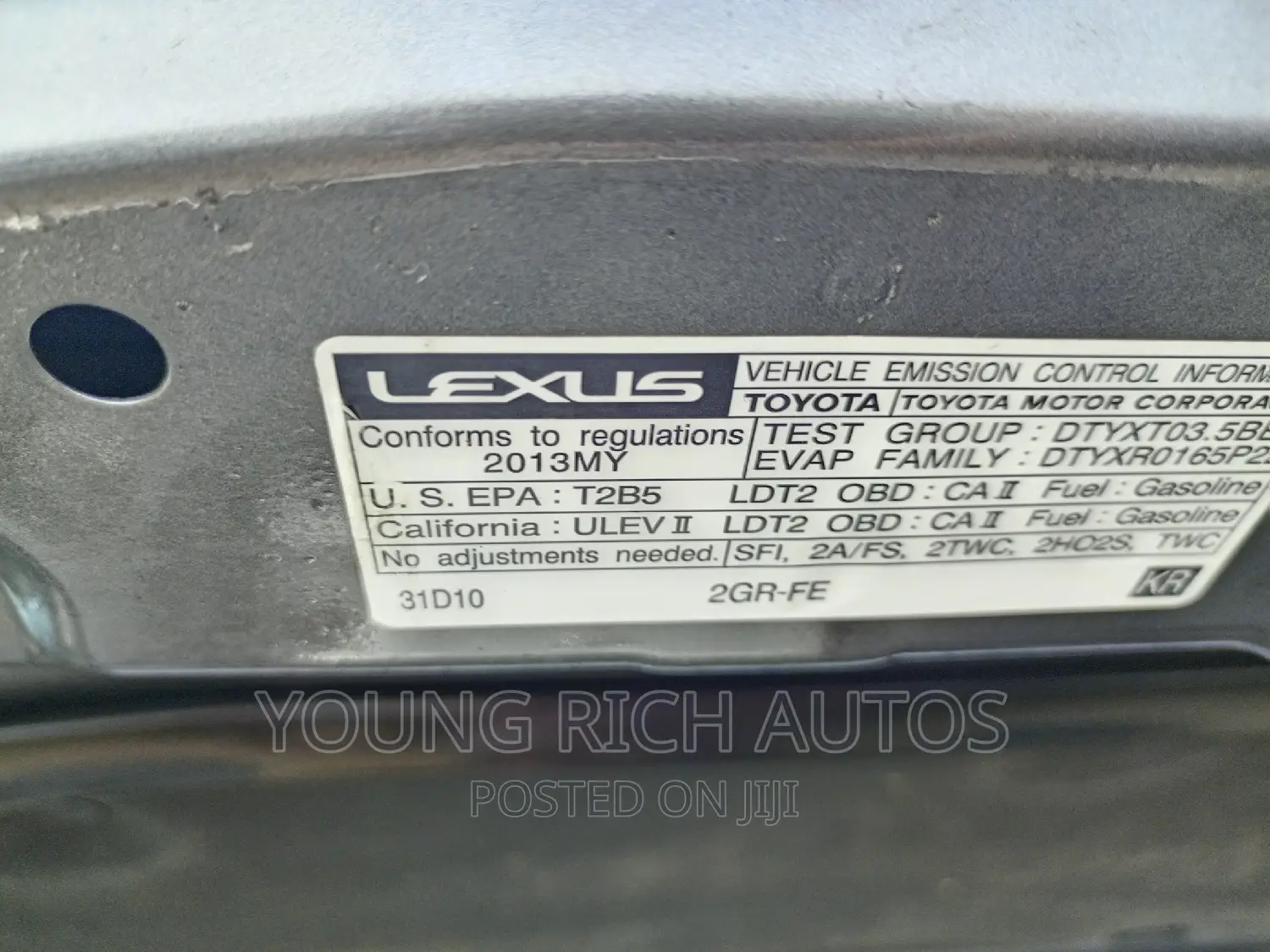 Lexus RX 350 2014 Gray