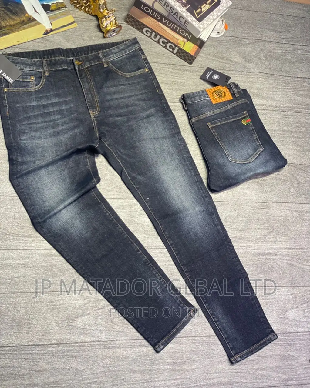High Quality Turkish Men's Jeans Trouser