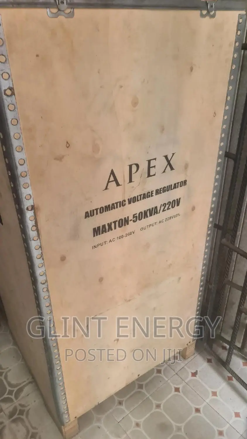 50kva 220v Single Phase Apex Automatic Voltage Regulator