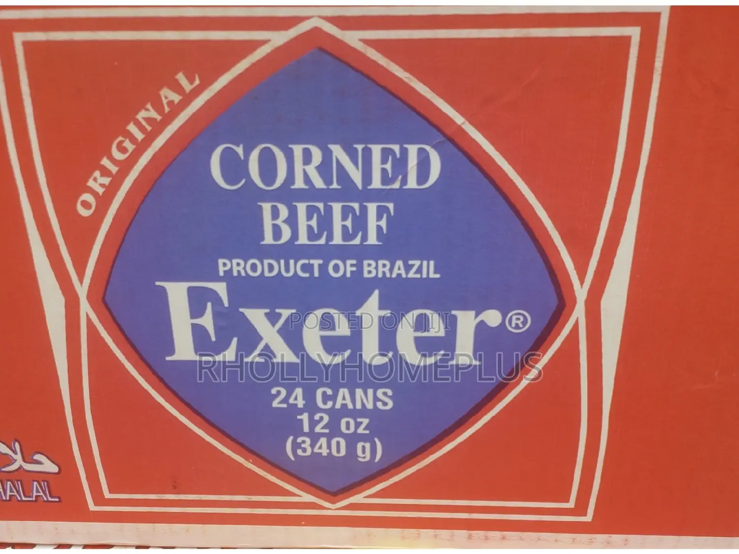 Exeter Corned Beef Product of Brazil 340 G