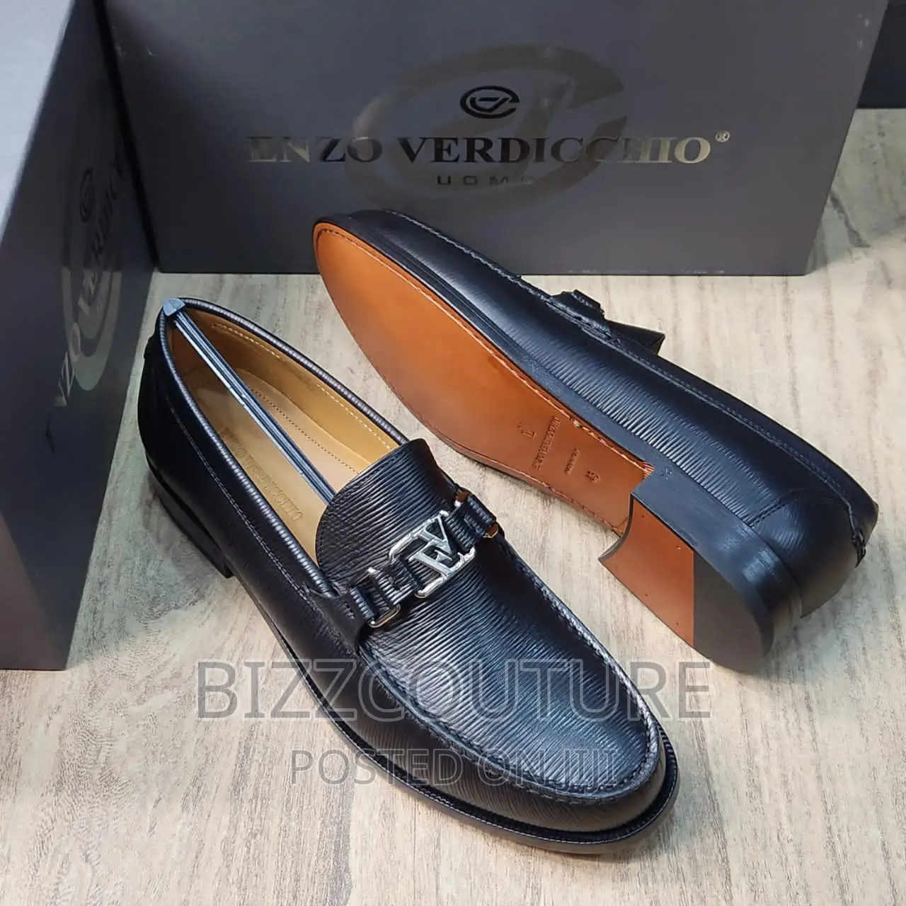 Original Italian Enzo Verdicchio Loafers Available in Store