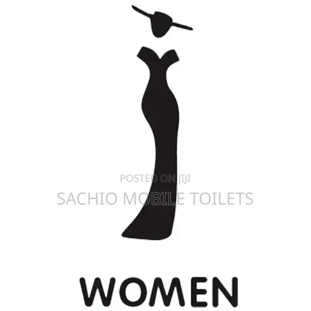Self Adhesive Toilet Signage Man and Woman