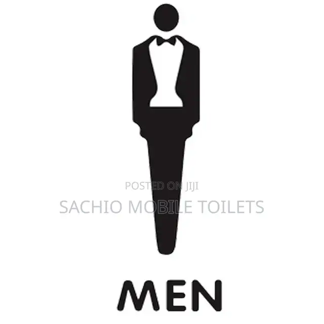 Self Adhesive Toilet Signage Man and Woman