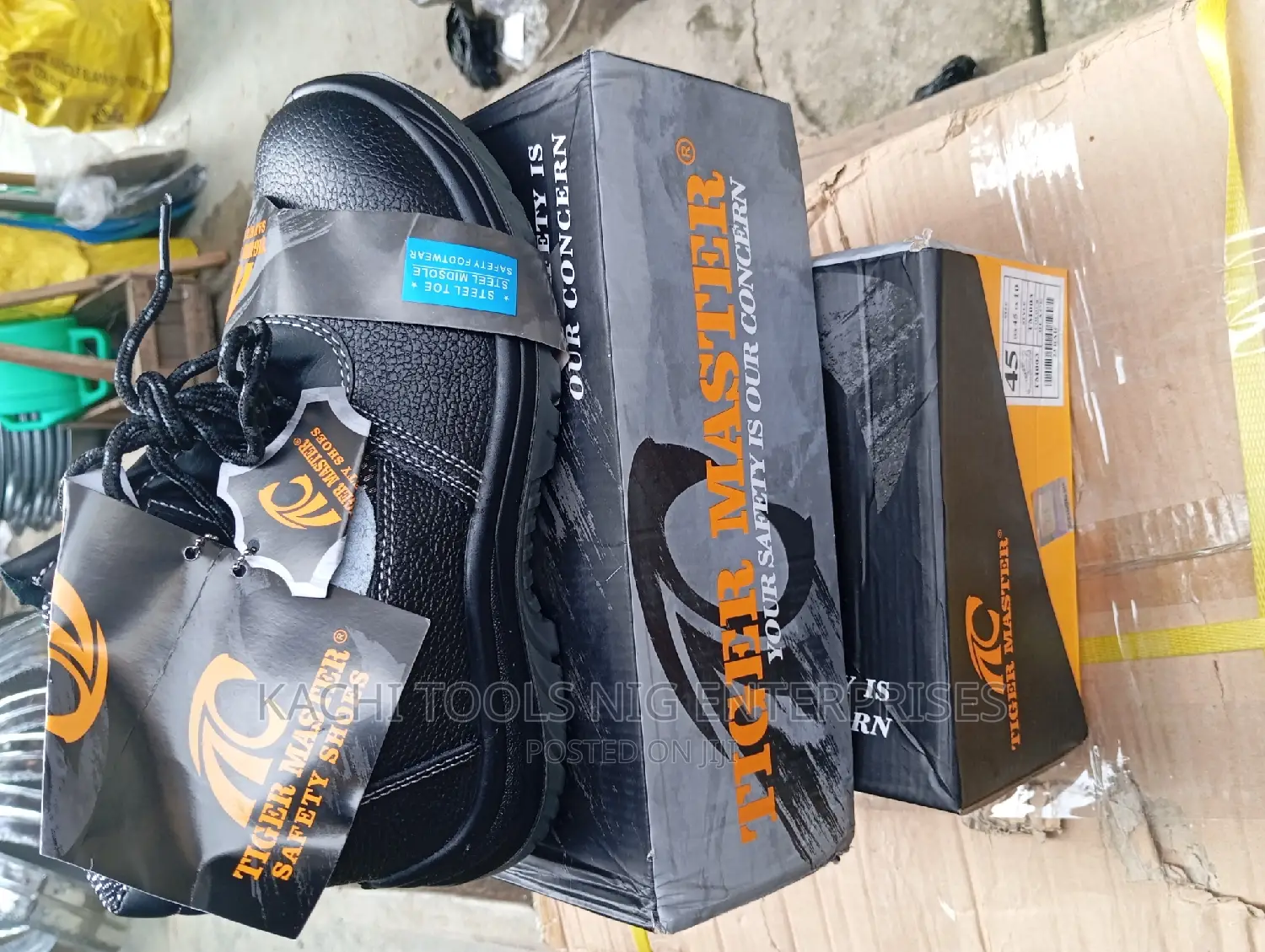 Tiger Master Safety Boots