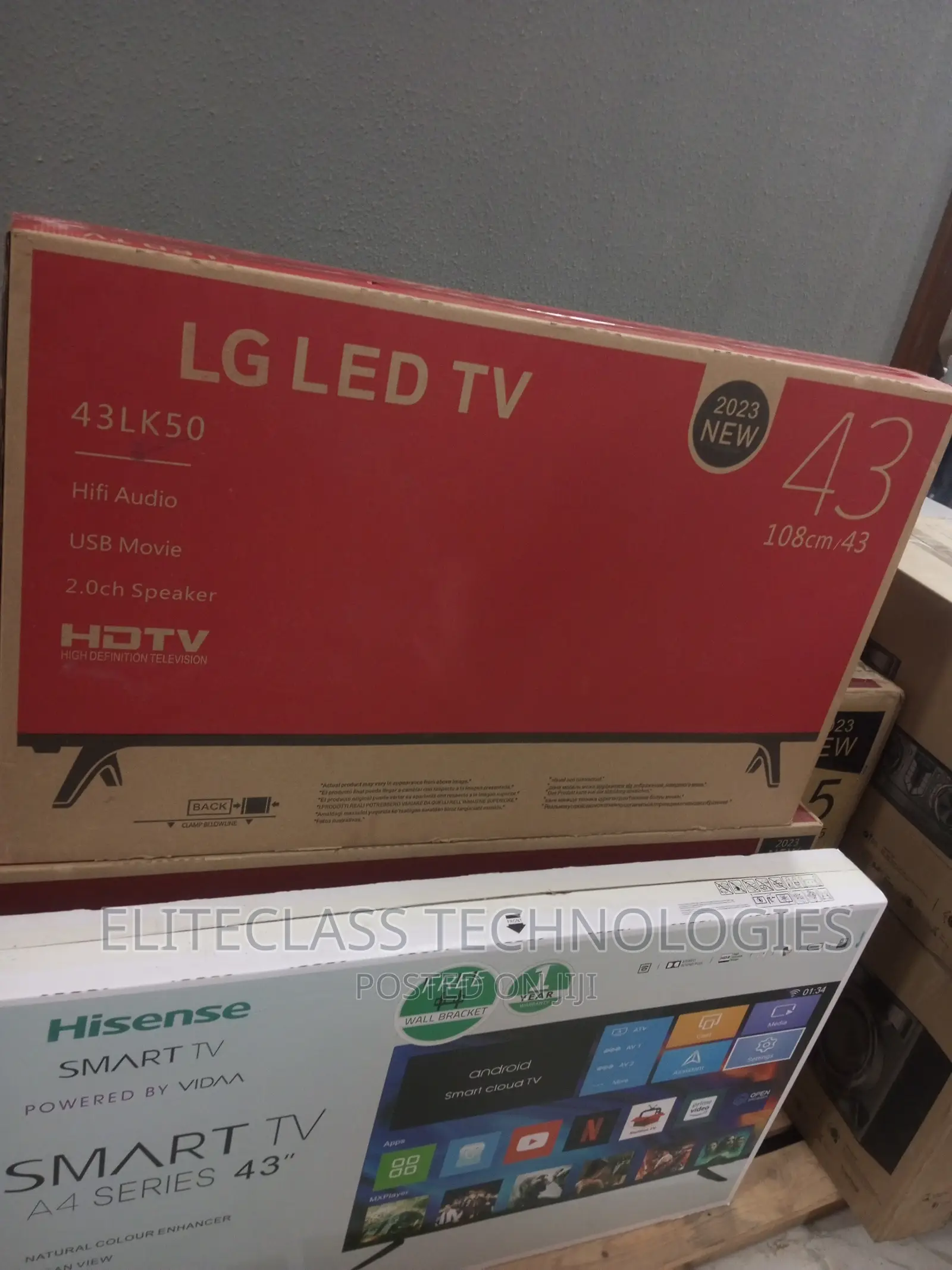 New Design LG LED 43 Inches TV (43LK50)