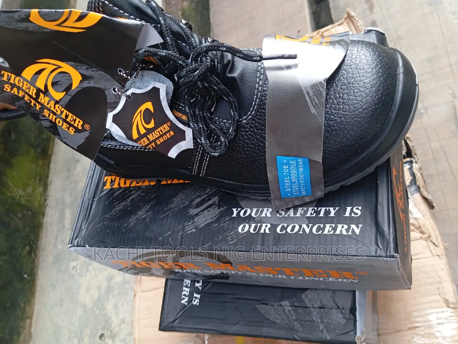 Tiger Master Safety Boots