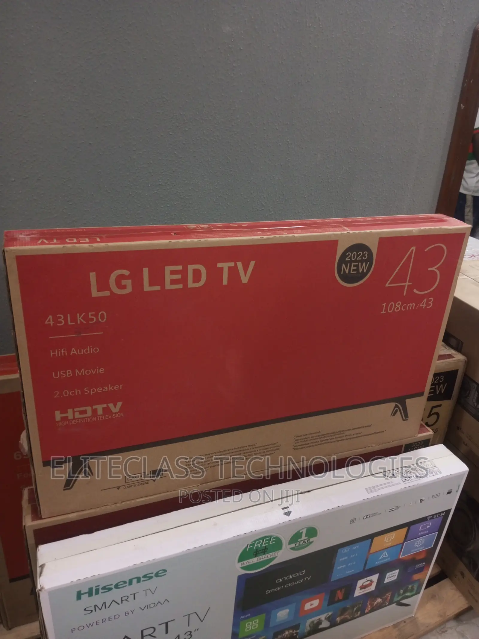 New Design LG LED 43" Television (43LK50)