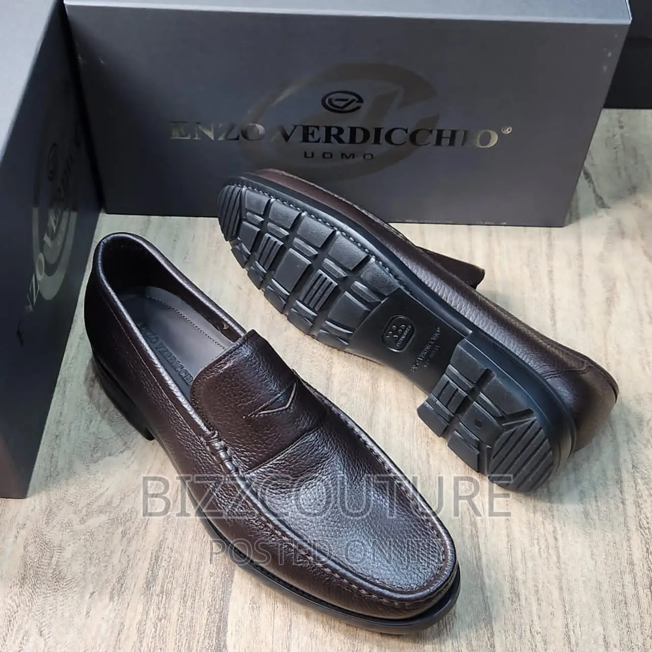 Original Italian Enzo Verdicchio Loafers Available in Store
