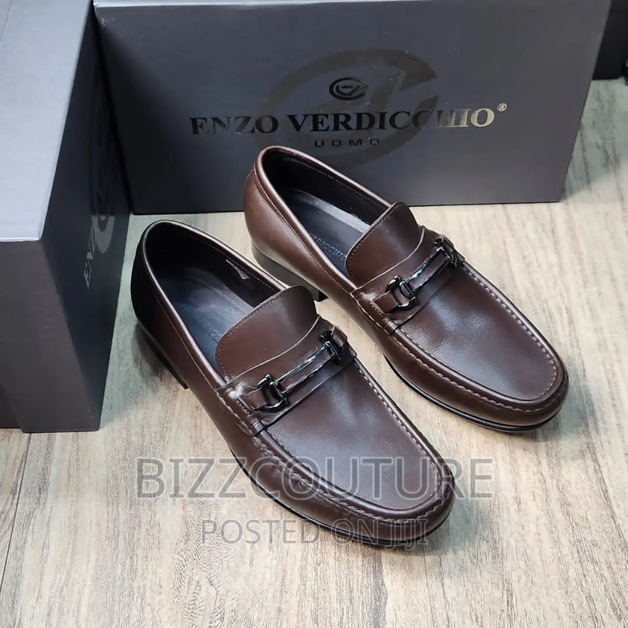 Original Italian Enzo Verdicchio Loafers Available in Store