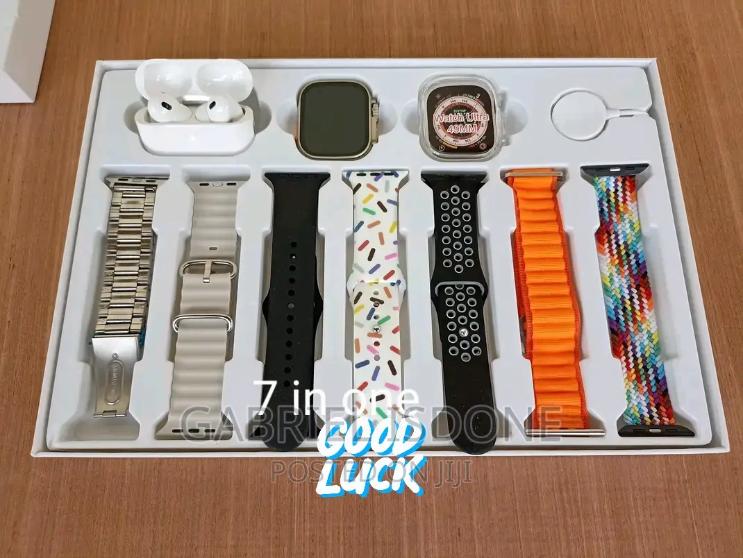 Smart Watch I20 Ultra Max Suit 10 in 1 Set