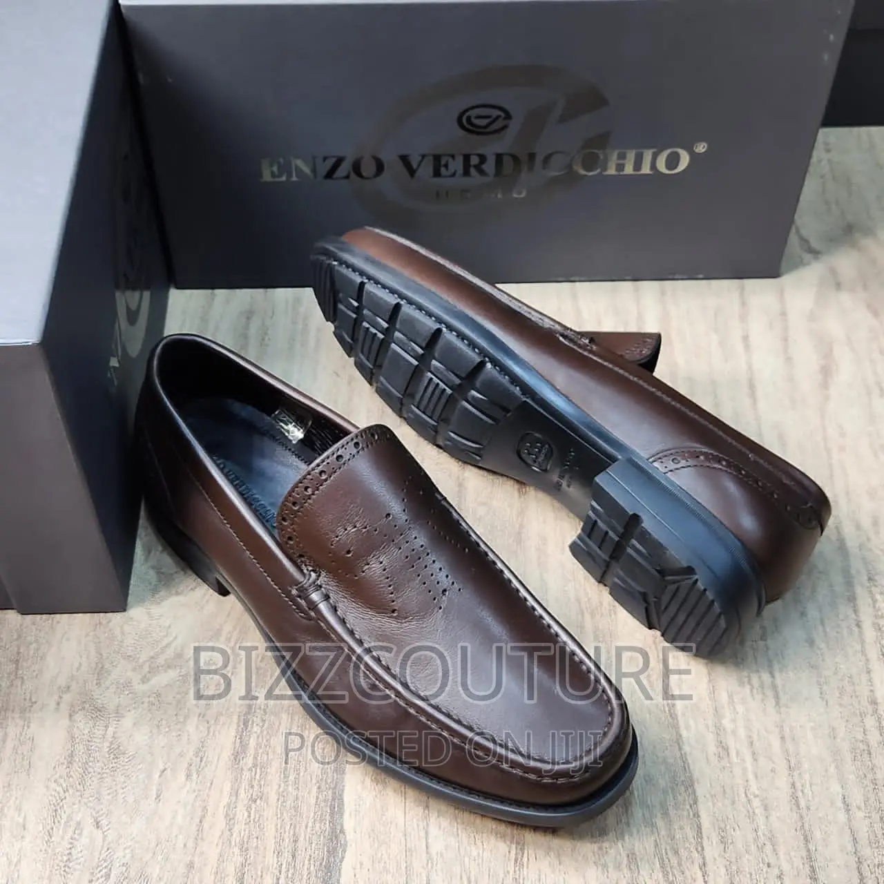 Original Italian Enzo Verdicchio Loafers Available in Store