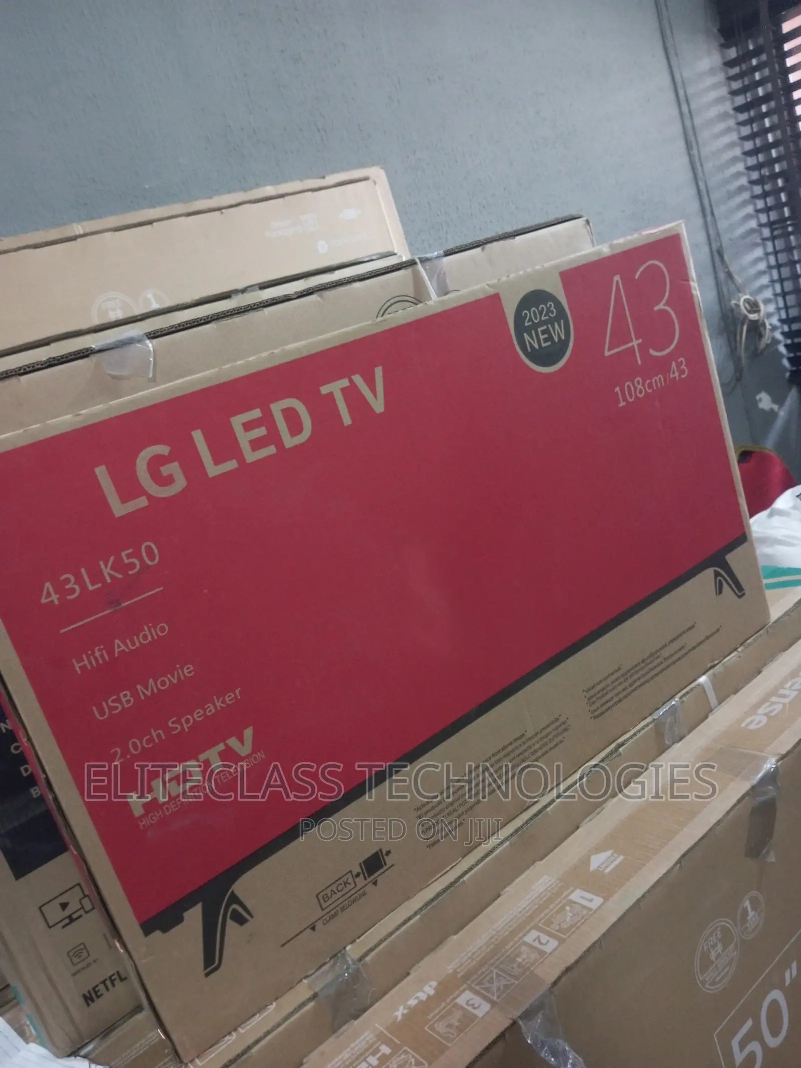 Brand New Design LG LED 43 Inchestelevision (43LK50)