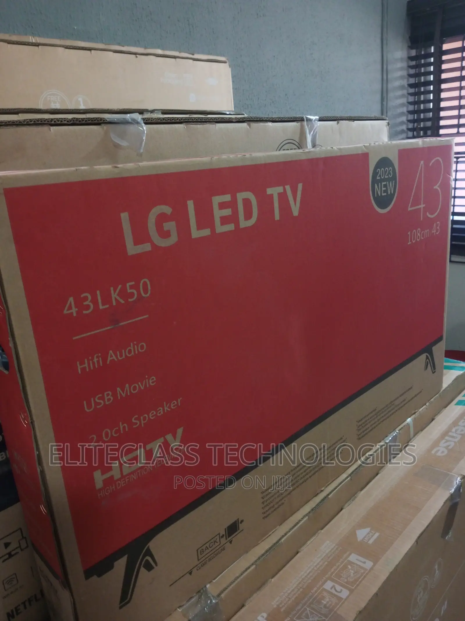 Brand New Design LG LED 43 Inchestelevision 43LK50