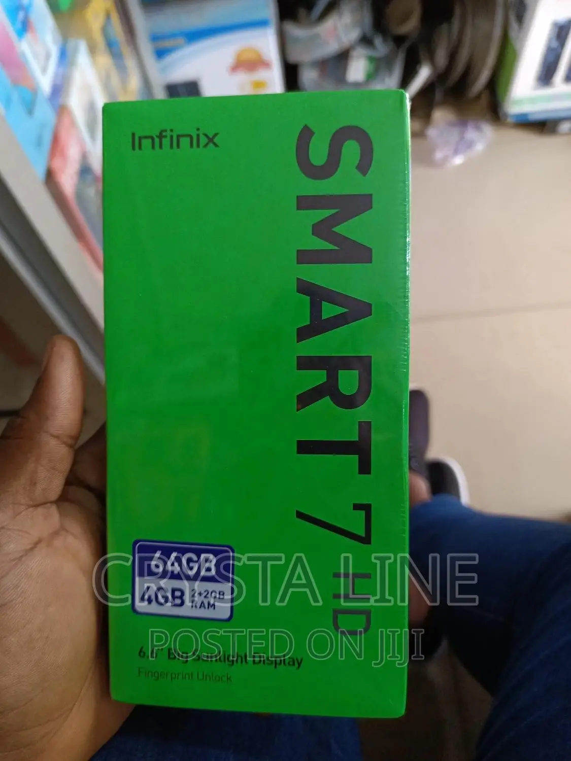 New Infinix Smart 7 HD 64 GB Green