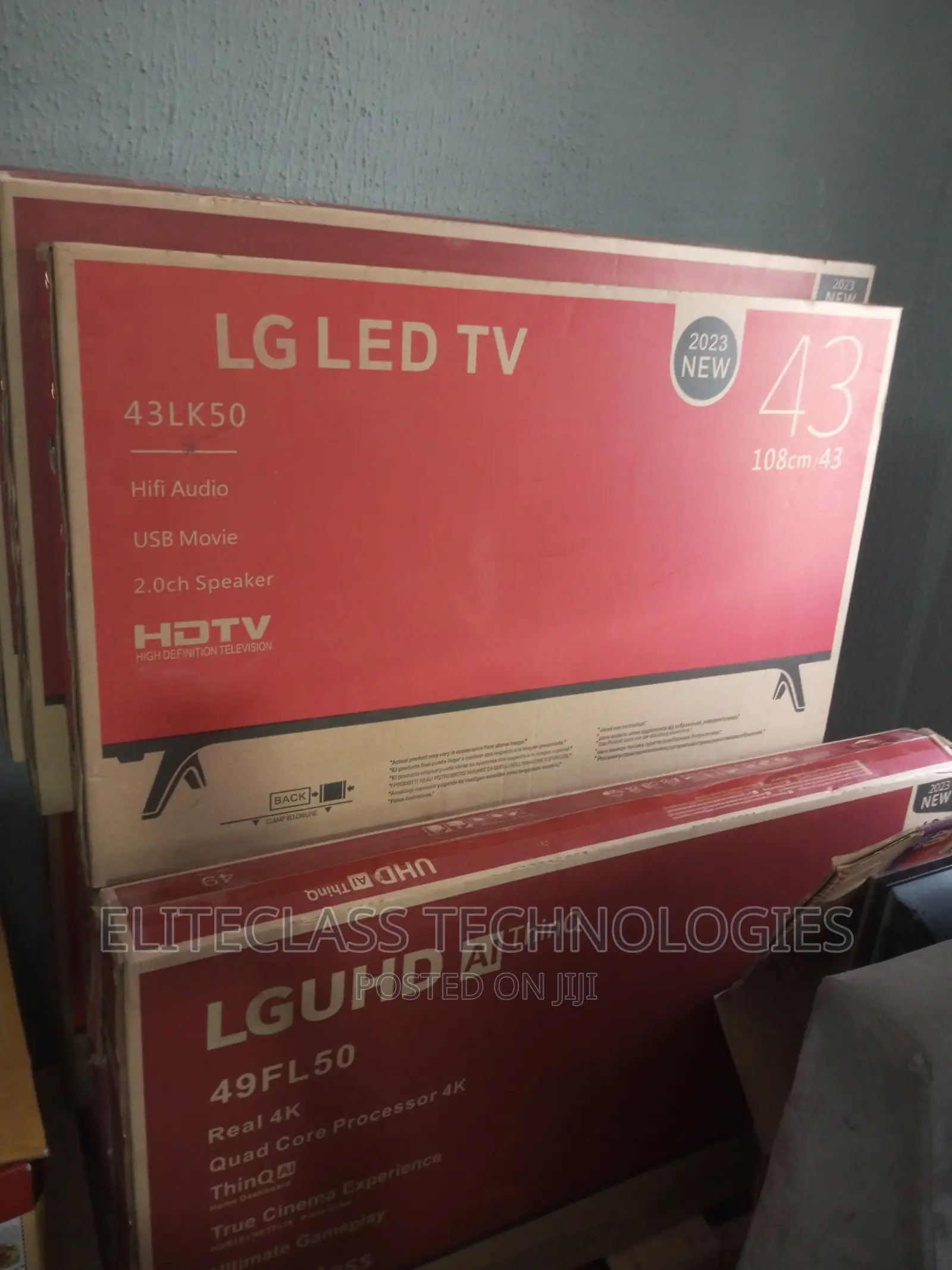 Newly Produced LG LED 43" Television (43LK50)