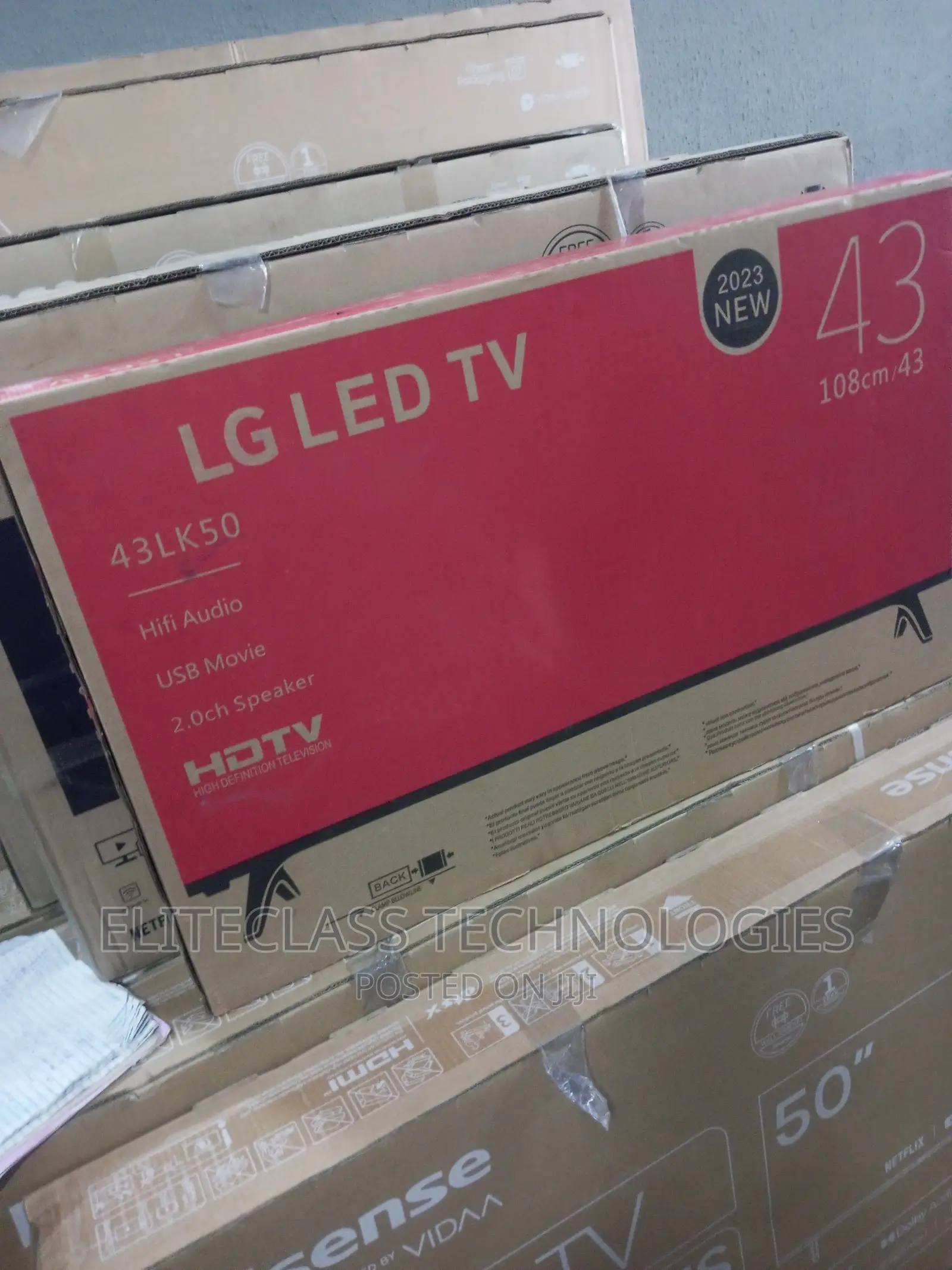 Newly Produced LG LED 43" Television -43lk50