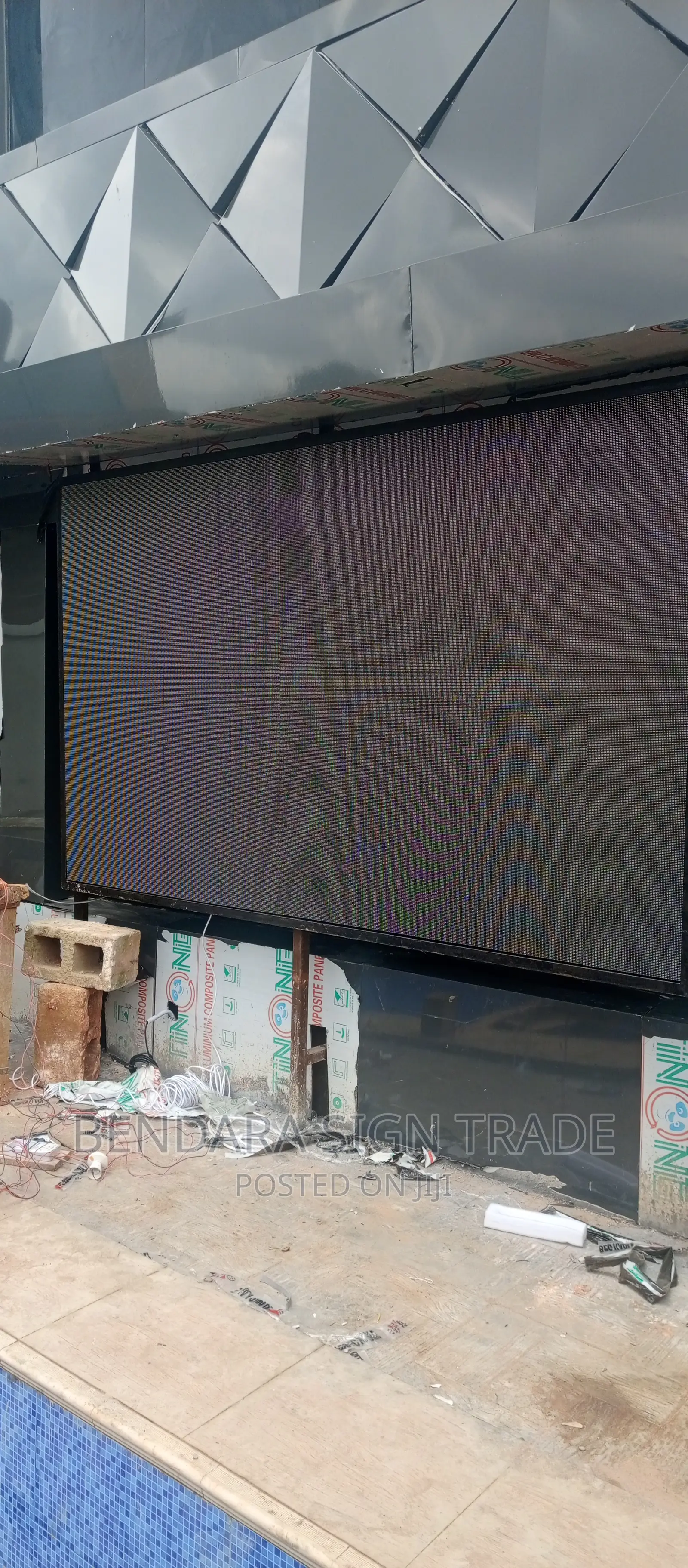 Swimming Pool Led Video Screen Outdoor