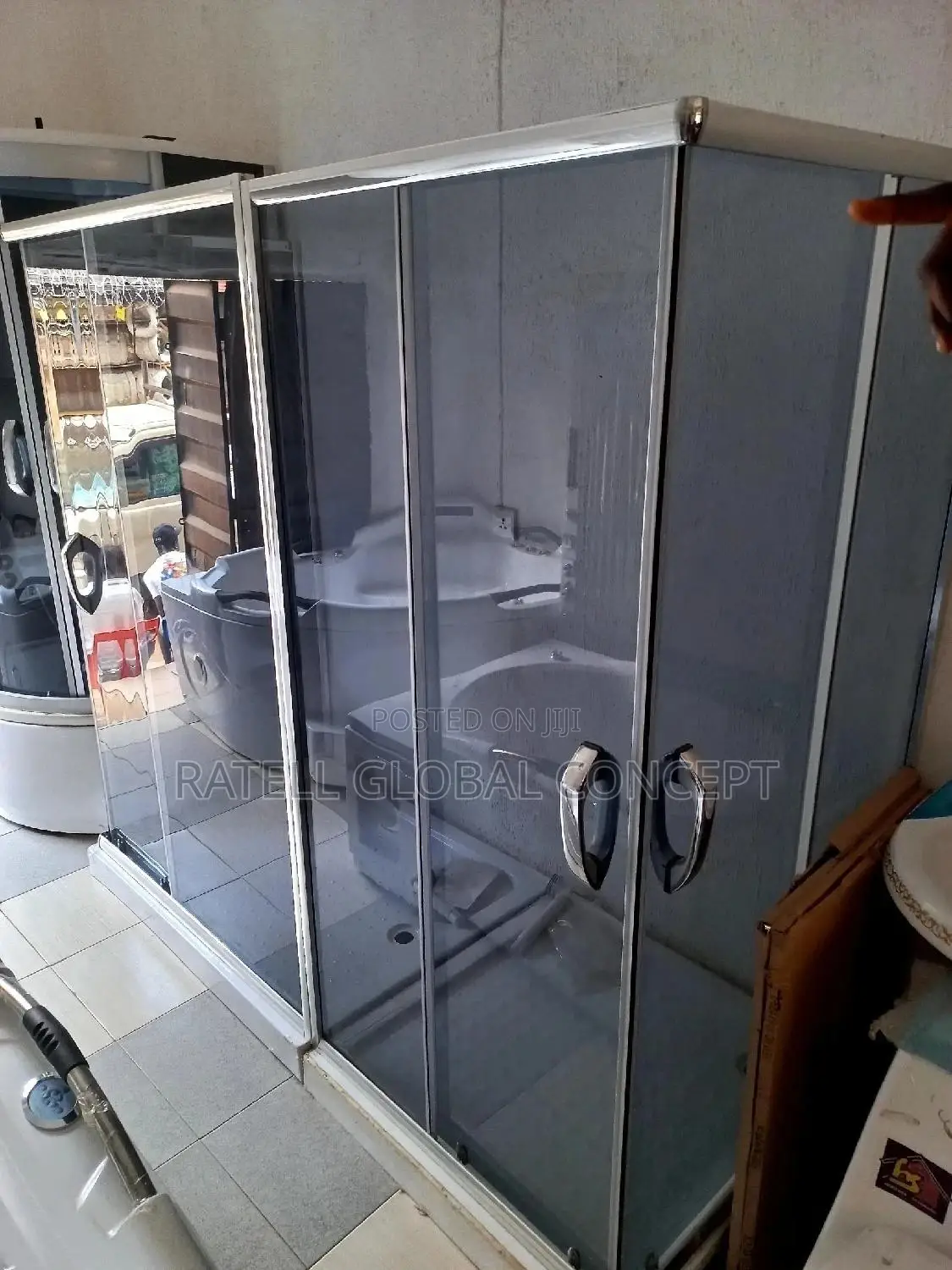 90x120 Glass Cubicle