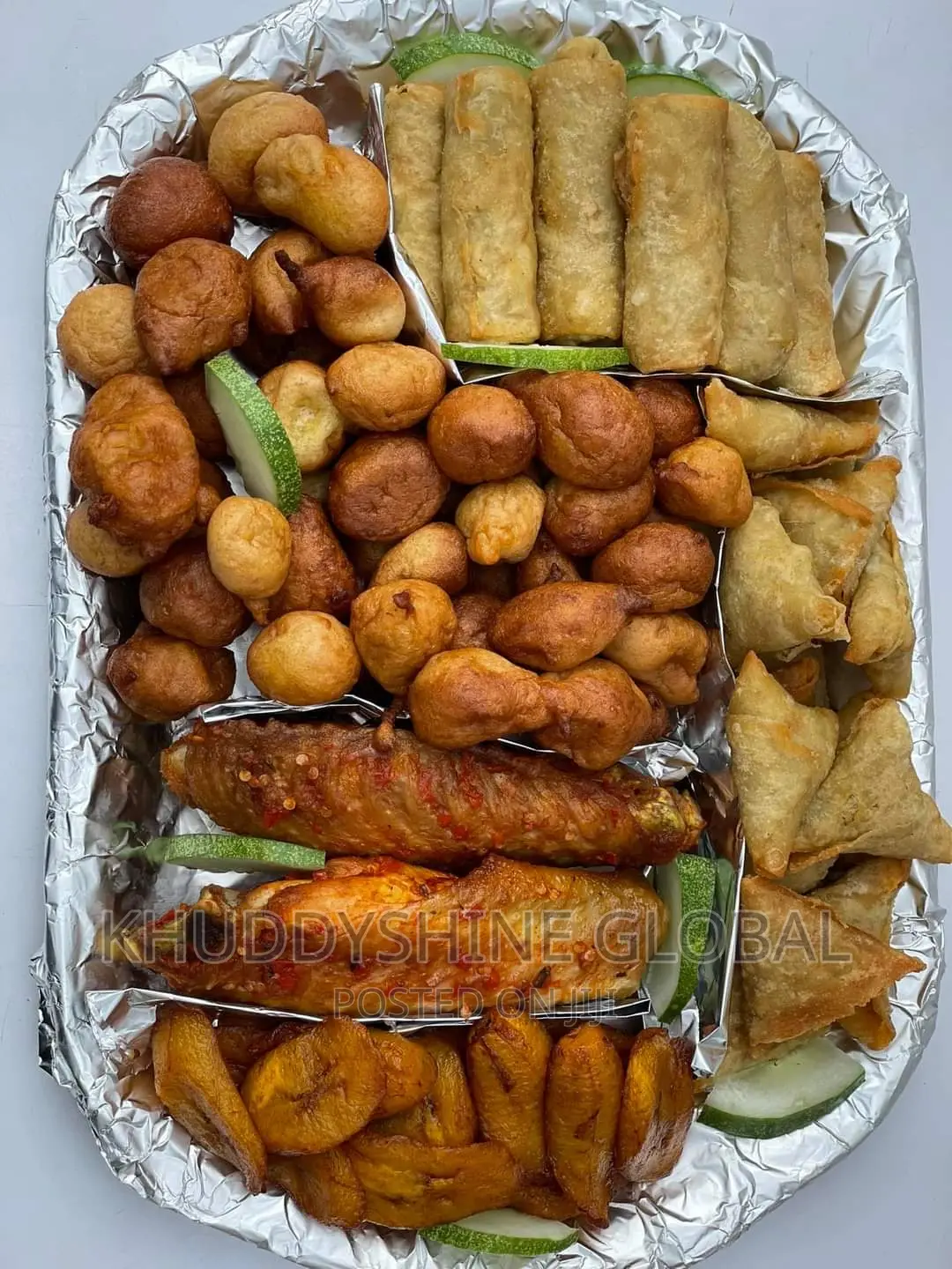 Small Chops Food Tray