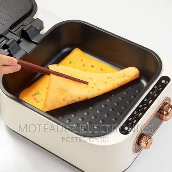 Raf 3in1 Multifunctional Electric Non Stick Hot Pot Grill Cooker