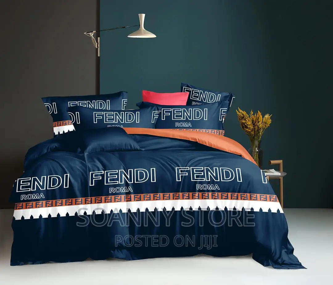 Bedsheet and Duvet Cover With Pillowcases