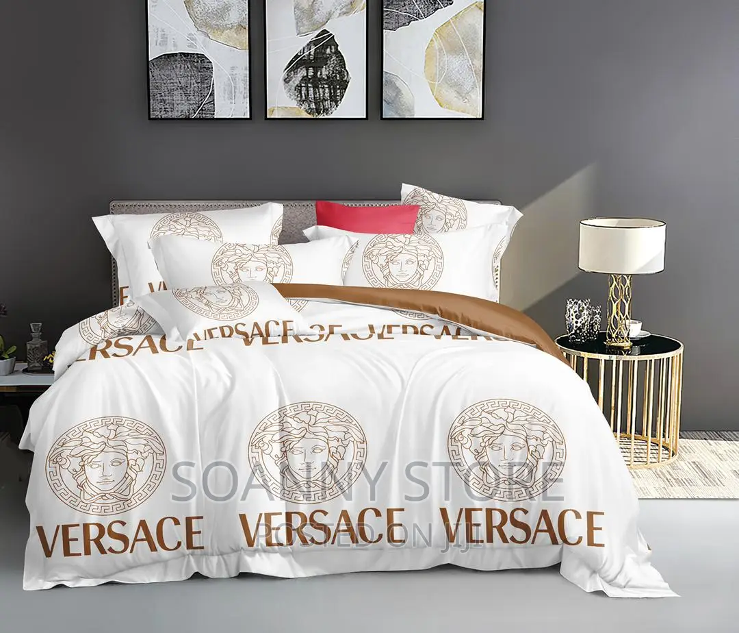 Bedsheet and Duvet Cover With Pillowcases