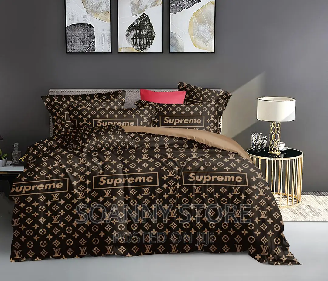 Bedsheet and Duvet Cover With Pillowcases