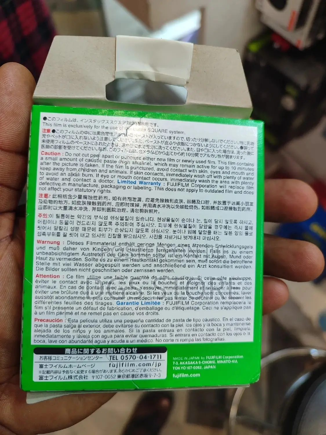 Fujifilm Instax Mini Instant Film *10 Sheet